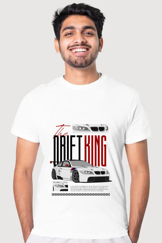 CASELIVO ZYNO DRIFIT KING SPECIAL EDITION REGULAR FIT T SHIRT