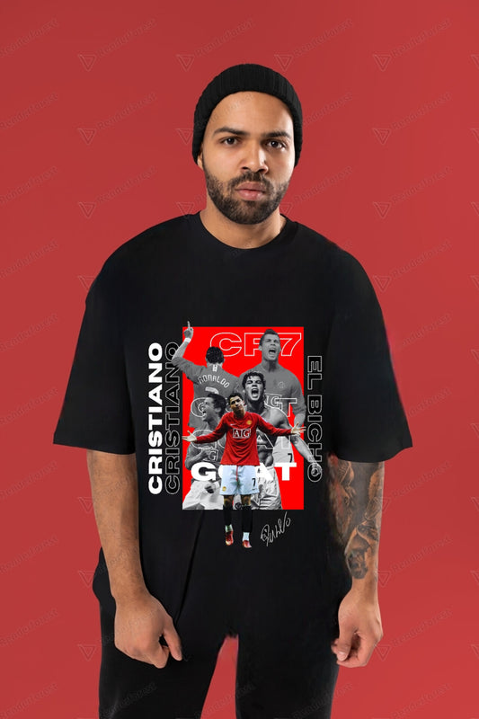 CASELIVO ZYNO RONALDO  OVERSIZED T SHIRT