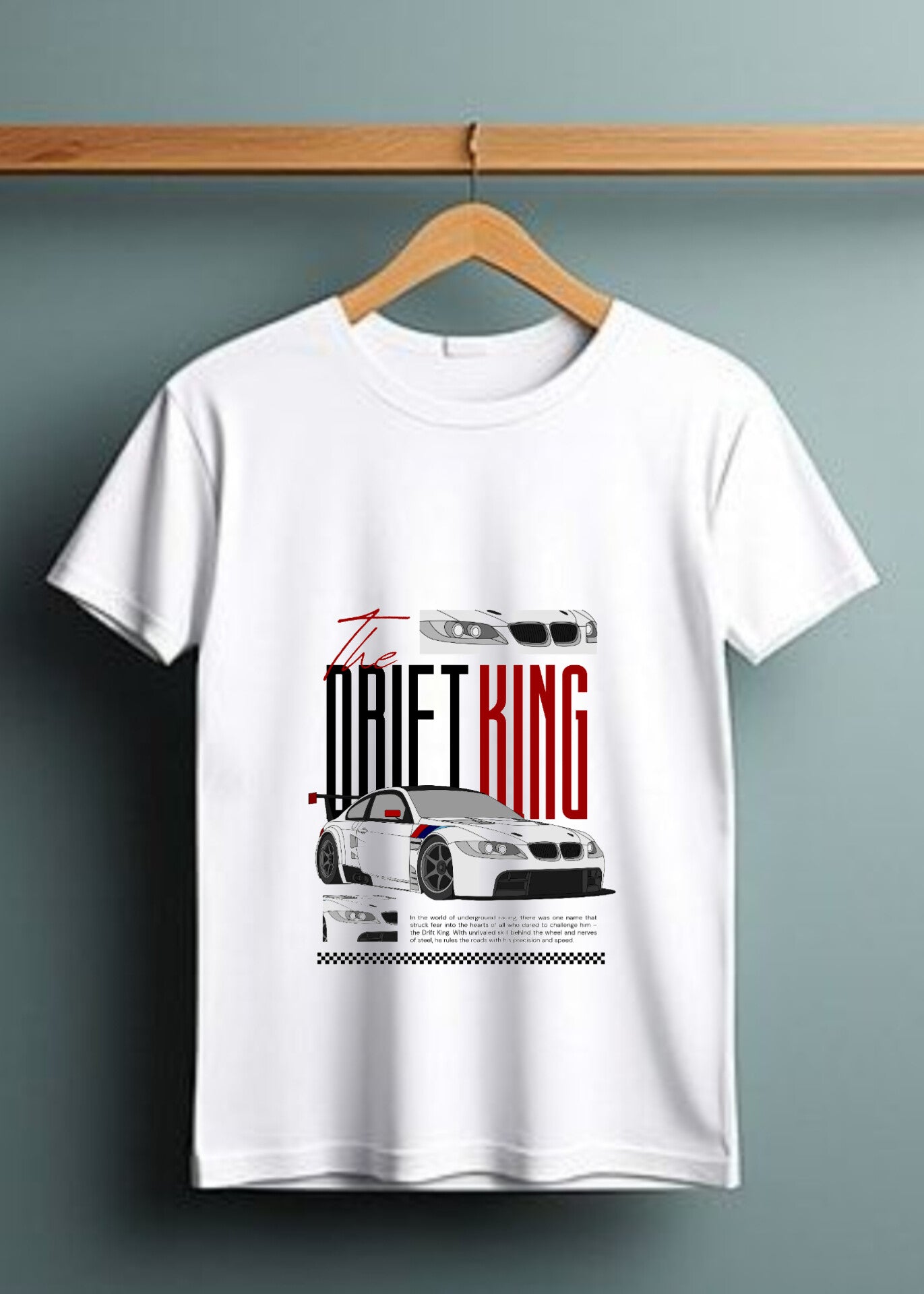 CASELIVO ZYNO DRIFIT KING SPECIAL EDITION REGULAR FIT T SHIRT